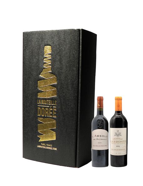 Coffret Vin Saint-Emilion Sélection 2 bouteilles