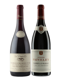 Coffret vin Bourgogne Chambolle-Musigny 1er Cru 2 bouteilles