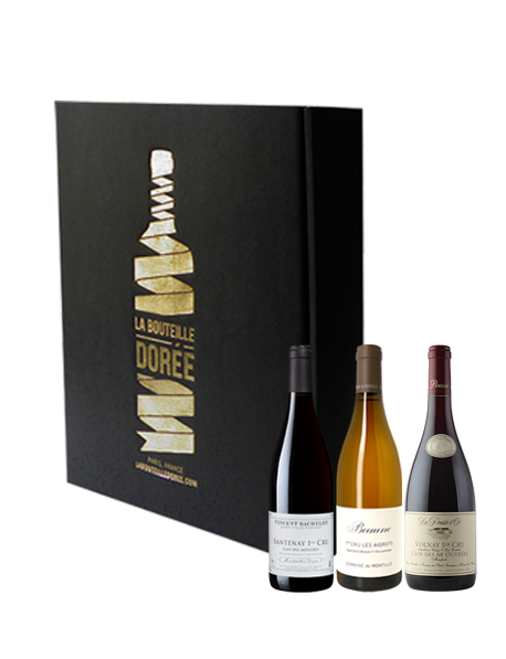 Coffret vin Bourgogne Côte de Beaune Premiers Crus Sélection 3 bouteilles