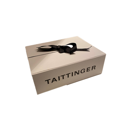 Coffret de deux flûtes à Champagne Taittinger