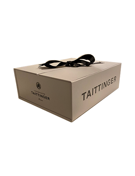 Coffret de deux flûtes à Champagne Taittinger