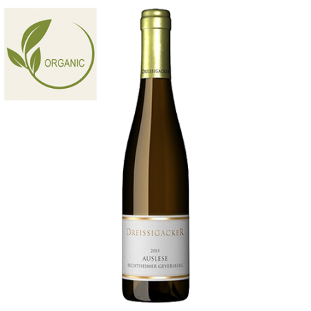 Dreissigacker Bechtheimer Geyersberg  Riesling Auslese Rheinhessen Allemagne 2015