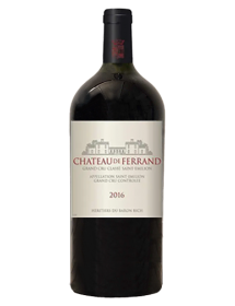 Château de Ferrand Saint-Emilion Grand Cru Classé 2018 Salmanazar 9 litres - Caisse Bois d'origine