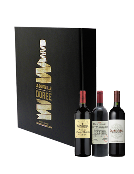 Coffret vin Bordeaux Saint-Estèphe Découverte 3 bouteilles