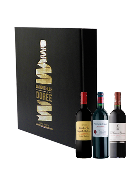 Coffret vin Bordeaux Seconds vins Découverte 3 bouteilles