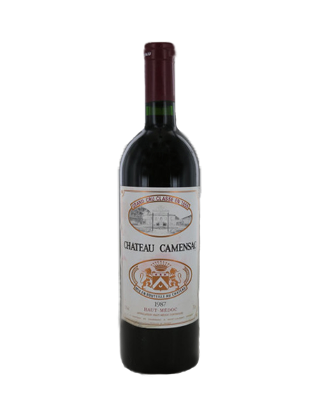 Château de Camensac Haut-Médoc 5ème Grand Cru Classé Rouge 1987