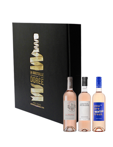 Coffret Vin rosé Provence Sélection 3 bouteilles