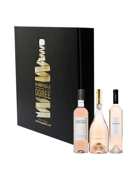 Coffret Vin rosé Provence Prestige Sélection 3 bouteilles