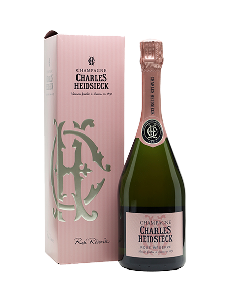 Champagne Charles Heidsieck Rosé Réserve - Avec étui