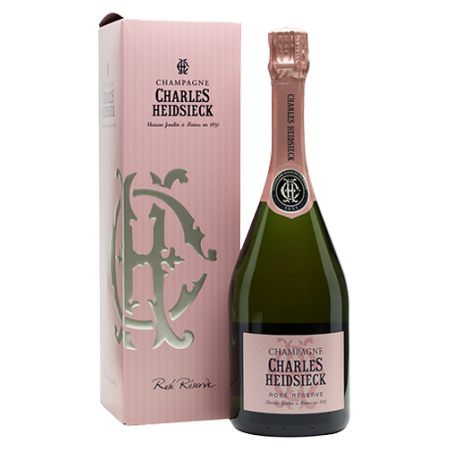 Champagne Charles Heidsieck Rosé Réserve - Avec étui