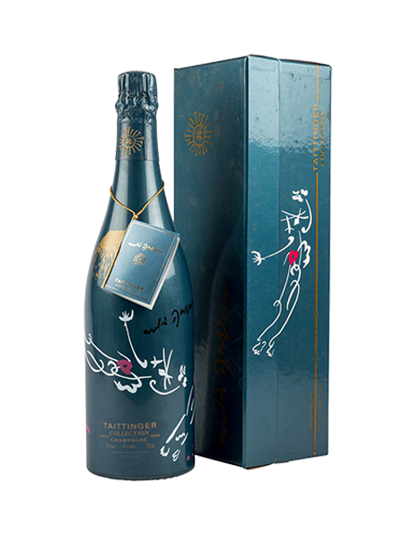 Champagne Taittinger Brut Collection André Masson Millésimé 1982 - Avec coffret
