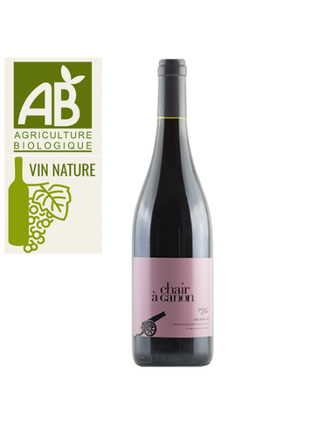 Poivre d'Âne Chair à Canon Aramon Vin de France Rouge 2020 - Vin bio et naturel