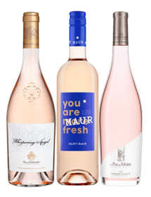 Coffret vin Provence rosé 3 bouteilles