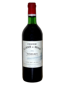 Château La Tour de Bessan Margaux Cru Bourgeois Rouge 1982