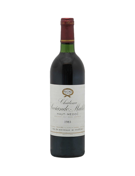 Château Sociando-Mallet Haut-Médoc Cru Bourgeois Rouge 1983
