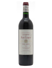 Clémentin de Château Pape Clément Second Vin Pessac-Léognan Rouge 2000