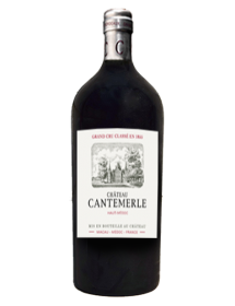 Château Cantemerle Haut-Médoc 5ème Grand Cru Classé Impériale litres - Caisse Bois d'origine