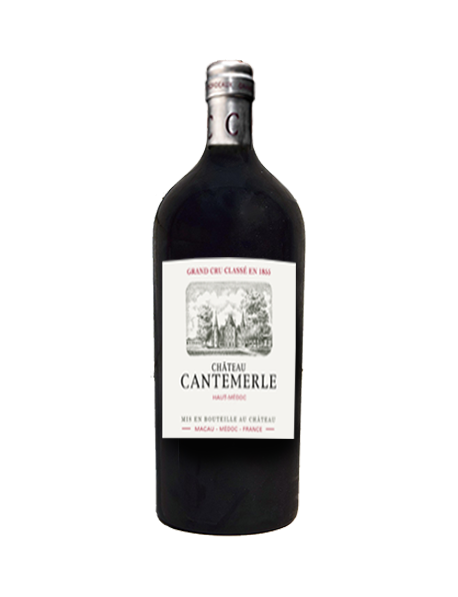 Château Cantemerle Haut-Médoc 5ème Grand Cru Classé Impériale litres - Caisse Bois d'origine
