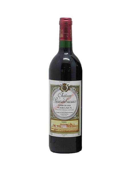 Château Rauzan-Gassies Margaux 2ème Grand Cru Classé Rouge 1993