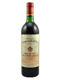 Château Canon La Gaffelière Saint-Emilion 1er Grand Cru Classé Rouge 1987