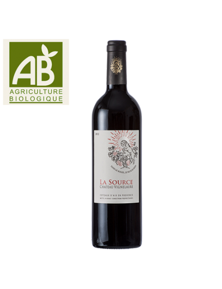 Château Vignelaure Coteaux-d'Aix-en-Provence La Source Rouge 2018 BIO