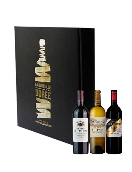 Coffret vin Bordeaux Pessac-Léognan Sélection 3 bouteilles