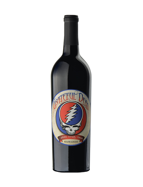 Wines that Rock Grateful Dead Red Wine Blend Mendocino County USA Rouge 2011