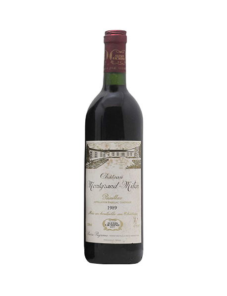 Château Montgrand Milon Pauillac 1989