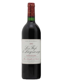 Les Fiefs de Lagrange Saint-Julien Second vin de Château Lagrange 1992