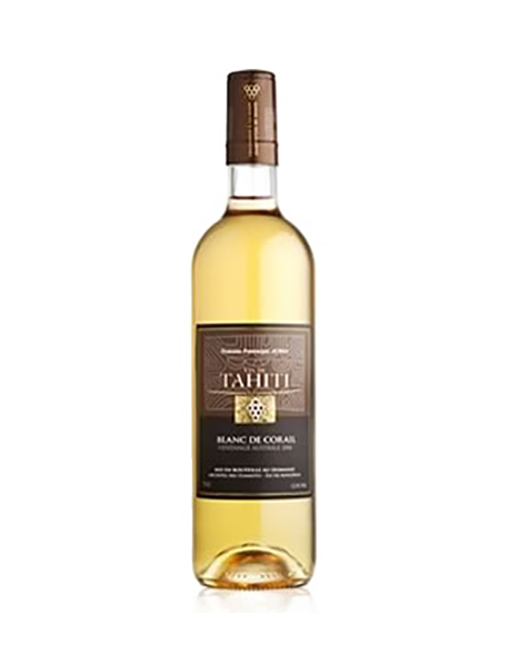 Domaine Ampelidacées Blanc de Corail Vin de Tahiti 2013