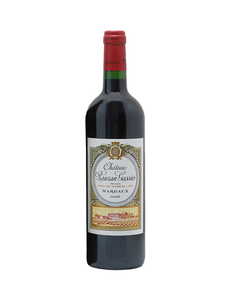 Château Rauzan-Gassies Margaux 2ème Grand Cru Classé Rouge 2006 Magnum