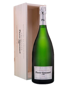 Champagne Gimonnet Brut Extra Blanc de blancs Millésime de Collection 2006 Magnum - Coffret bois