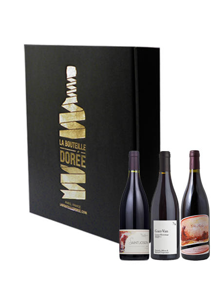 Coffret vin rouge Rhône Syrah 3 bouteilles