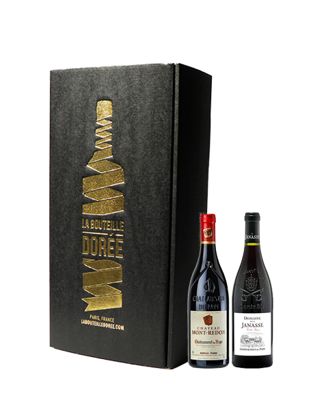 Coffret vin Rhône Passion Châteauneuf-du-Pape 2 bouteilles