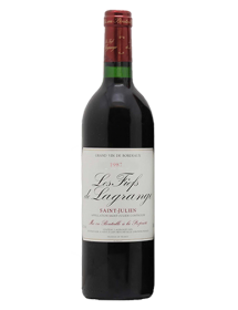 Les Fiefs de Lagrange Saint-Julien Second vin de Château Lagrange 1987