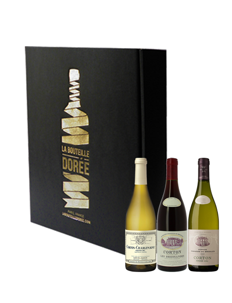 Coffret vin Bourgogne Corton Grand Cru 3 bouteilles
