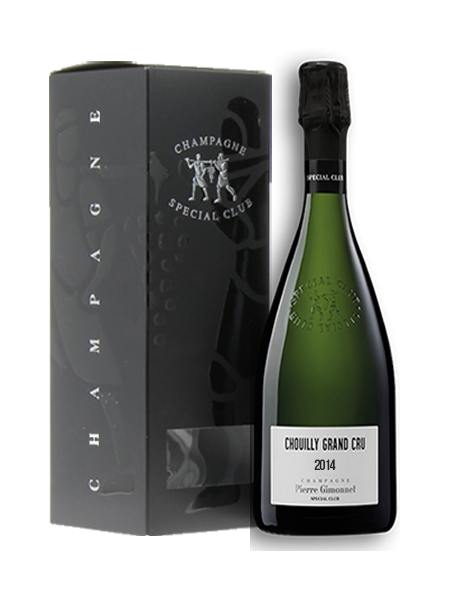 Champagne Gimonnet Chouilly Grand Cru Extra-Brut Blanc de Blancs 2014 - Avec étui