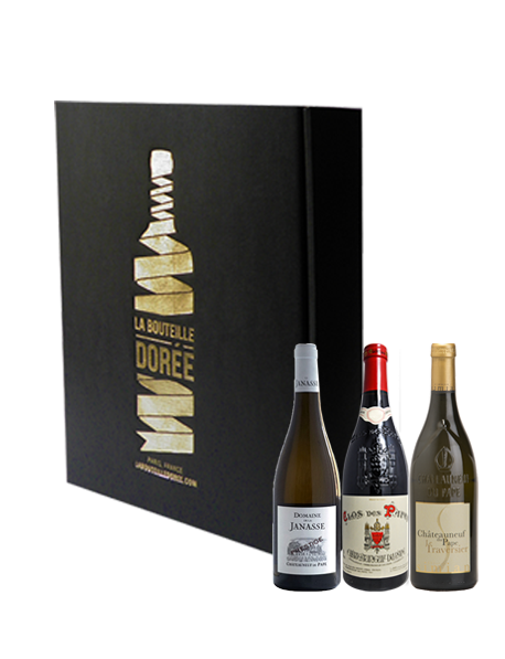 Coffret vin Rhône Passion Châteauneuf-du-Pape 3 bouteilles