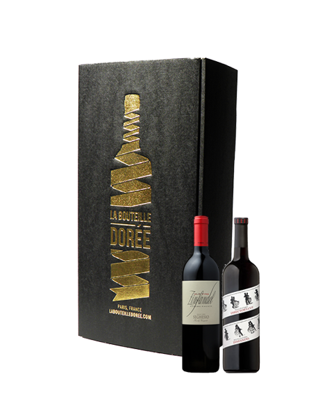 Coffret vin rouge USA Zinfandel 2 bouteilles