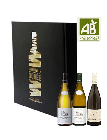 Coffret vin Chablis Passion 3 bouteilles