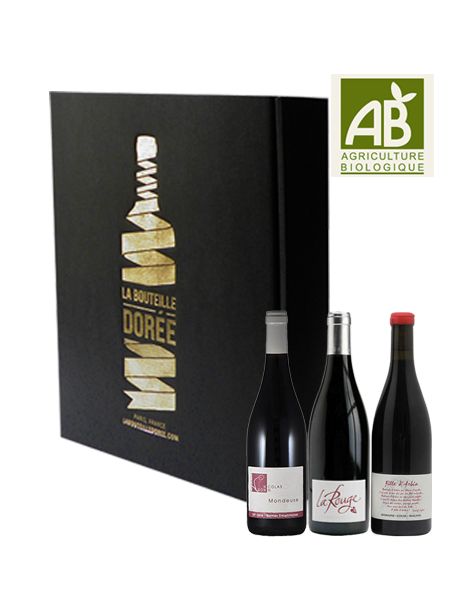 Coffret vin rouge Savoie Mondeuse Passion 3 bouteilles