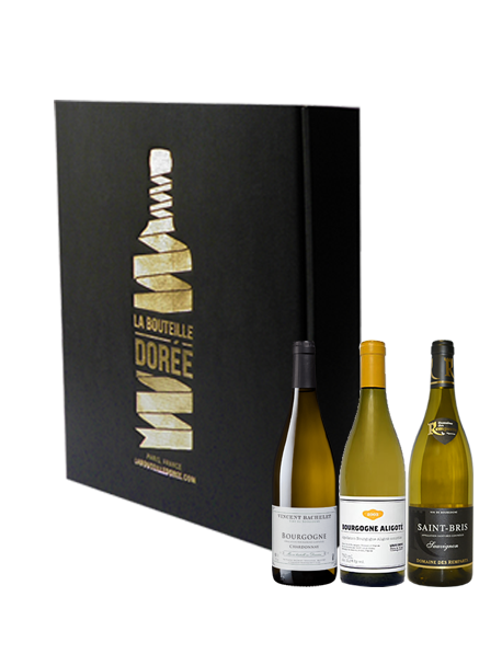 Coffret vin Bourgogne Blanc Sélection 3 bouteilles - Chardonnay, Sauvignon et Aligoté