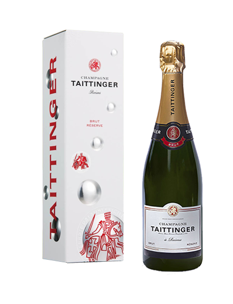 Champagne Taittinger Brut Réserve - Avec étui