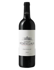 Château Pédesclaux Pauillac 5ème Grand Cru Classé 2018