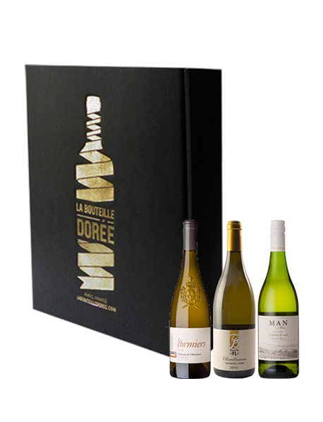 Coffret vin blanc cépage Chenin 3 bouteilles