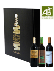 Coffret vin Bordeaux Rouge Découverte 3 bouteilles - BIO