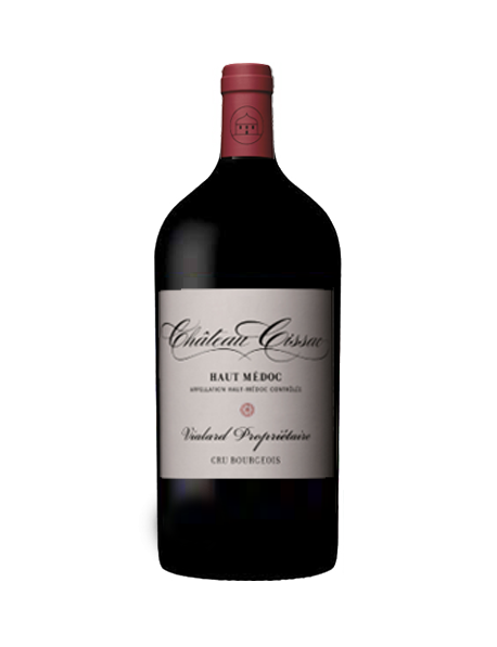 Château Cissac Médoc Cru Bourgeois 2015 Double-Magnum 3 litres - Caisse Bois d'Origine