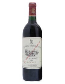 Château Monbrison Margaux Cru Bourgeois Rouge 1990