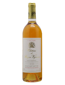 Château de Rayne Vigneau Sauternes 1er Grand Cru Classé 1990