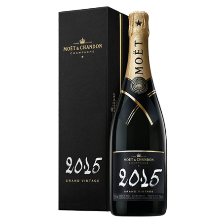 Champagne Moët et Chandon Grand Vintage 2015 - Avec étui